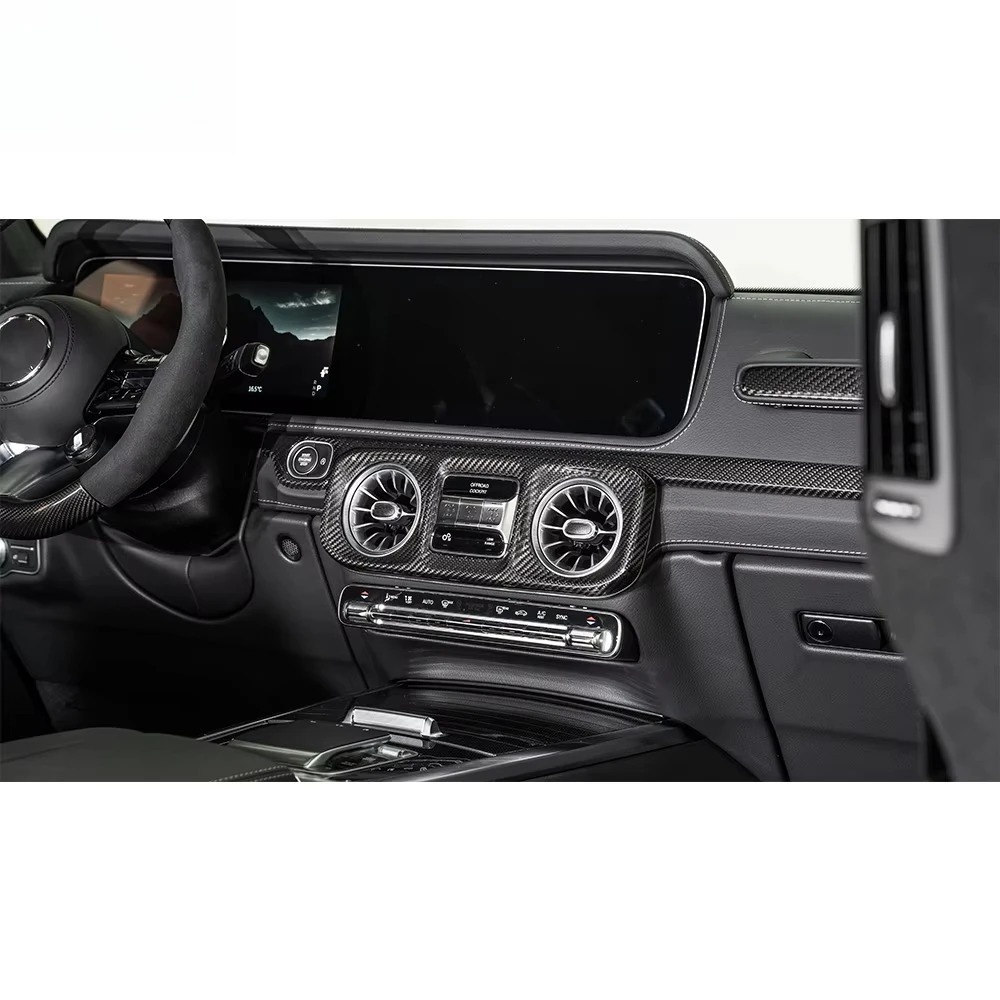 W464 to W465 Center Control Interior Central Control Frame Panel Trim G500 G63 G450D Interior Car Accessory for G Class W464